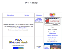 Tablet Screenshot of doerofthings.com